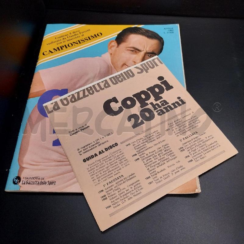 RIVISTA + DISCO 45 GIRI COPPI HA 20 ANNI | Mercatino dell'Usato Gazzada schianno 2