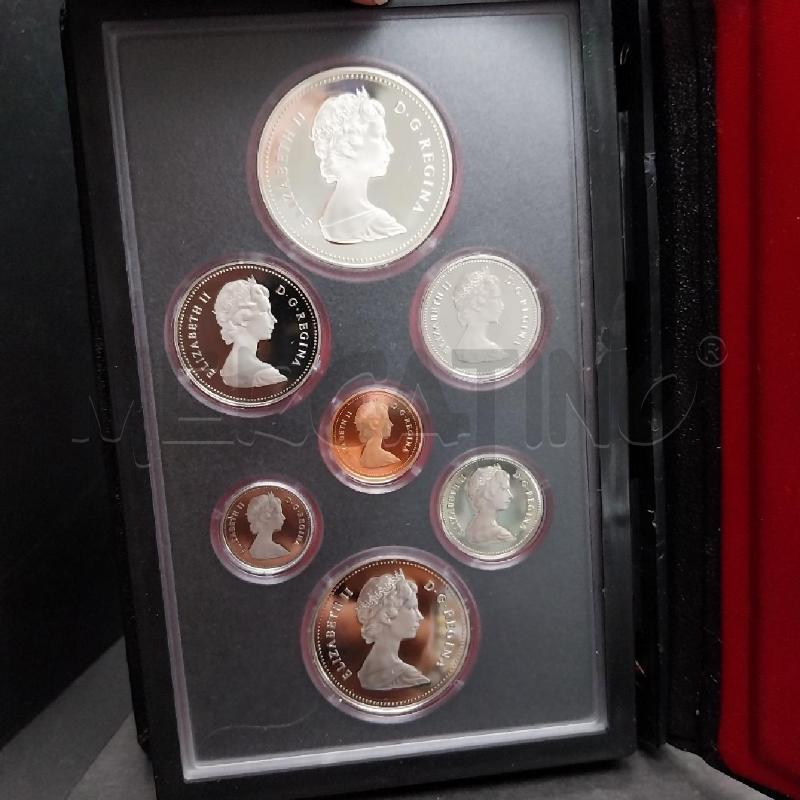 ROYAL CANADIAN SERIE MONETE MINT 1982 | Mercatino dell'Usato Gazzada schianno 2