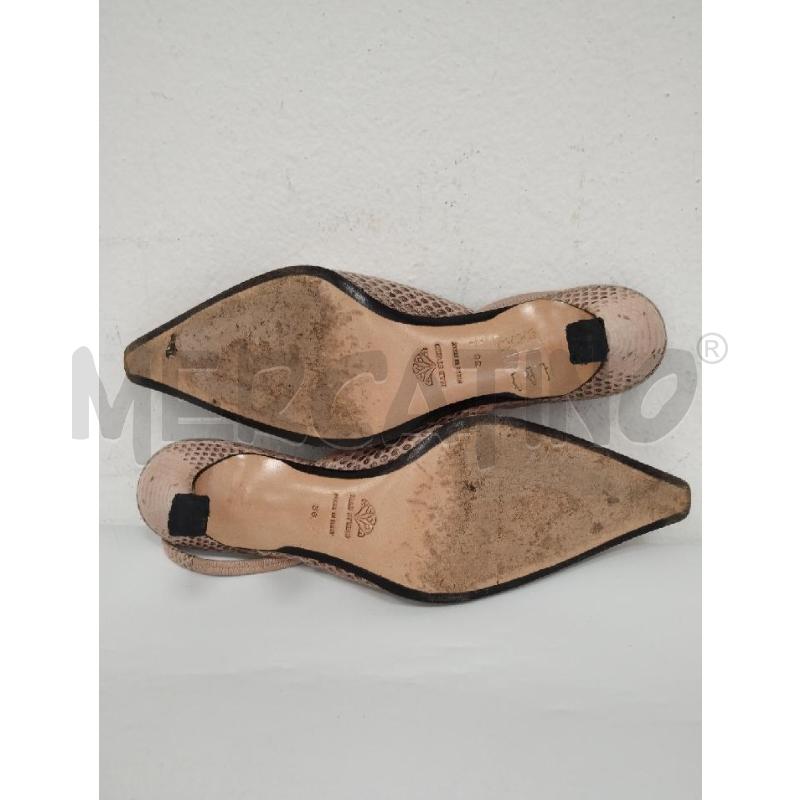 SABOT BRUNO MAGLI PITONE ROSA  | Mercatino dell'Usato Gazzada schianno 4