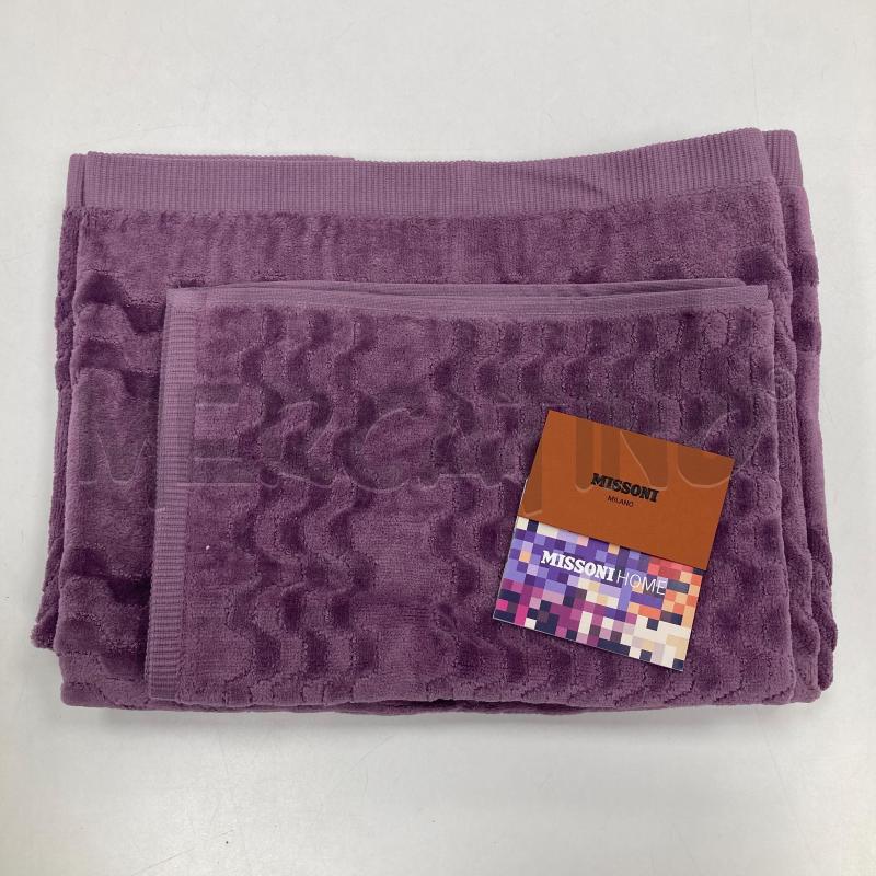 SALVIETTE SET PZ. 2  MISSONI VIOLA | Mercatino dell'Usato Gazzada schianno 1
