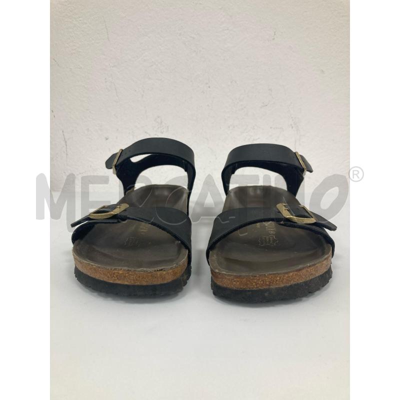 SANDALI DONNA BIRKENSTOCK NERO | Mercatino dell'Usato Gazzada schianno 2