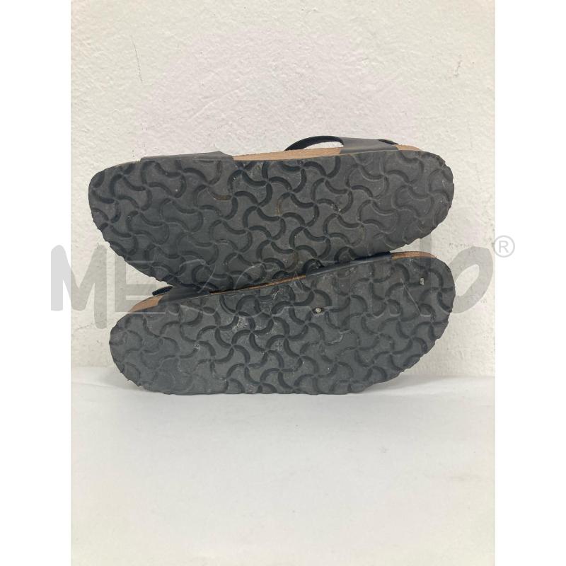 SANDALI DONNA BIRKENSTOCK NERO | Mercatino dell'Usato Gazzada schianno 4