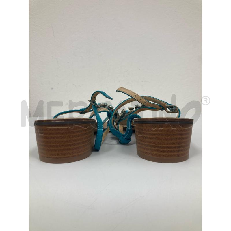 SANDALI DONNA GOLD&GOLD PIETRE AZZURRE | Mercatino dell'Usato Gazzada schianno 3