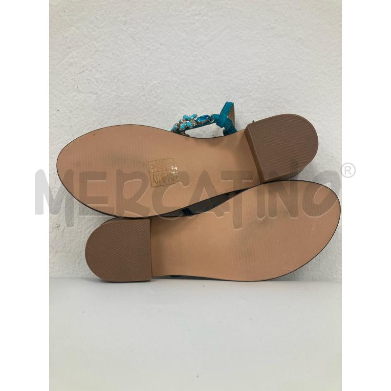 SANDALI DONNA GOLD&GOLD PIETRE AZZURRE | Mercatino dell'Usato Gazzada schianno 4