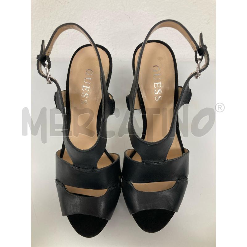 SANDALI DONNA GUESS ALTI NERI | Mercatino dell'Usato Gazzada schianno 4