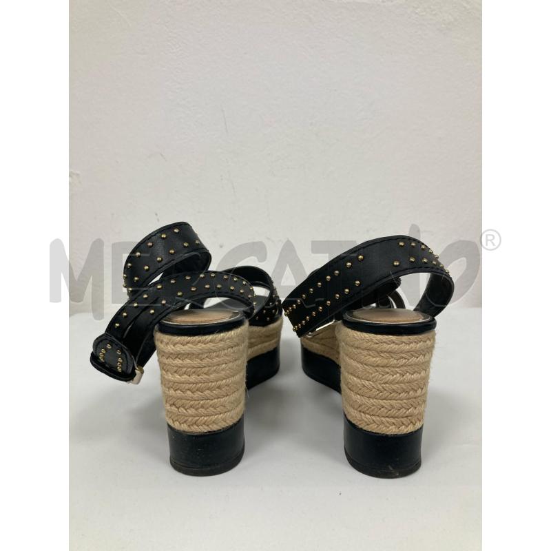 SANDALI DONNA GUESS NERI BORCHIE PARA CORDA  | Mercatino dell'Usato Gazzada schianno 3