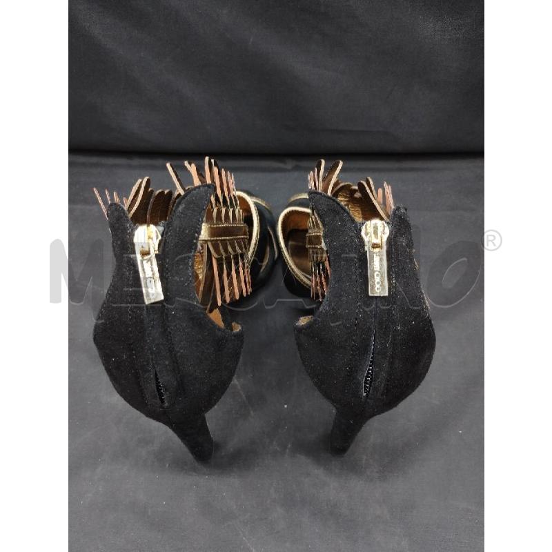 SANDALI DONNA JIMMY CHOO  NERO  | Mercatino dell'Usato Gazzada schianno 4