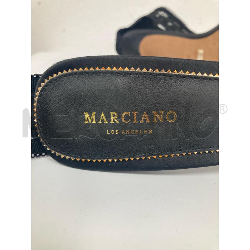 SANDALI DONNA MARCIANO PIZZO NERI | Mercatino dell'Usato Gazzada schianno 5