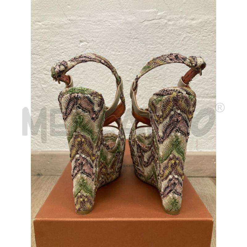 SANDALI DONNA MISSONI ZIG ZAG  | Mercatino dell'Usato Gazzada schianno 3