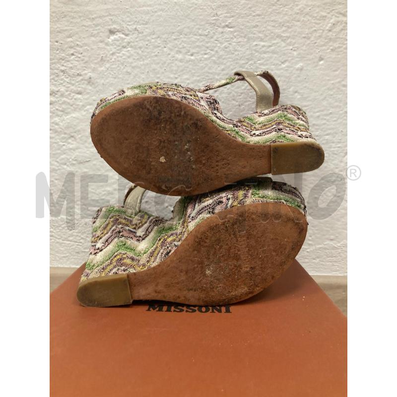 SANDALI DONNA MISSONI ZIG ZAG  | Mercatino dell'Usato Gazzada schianno 4