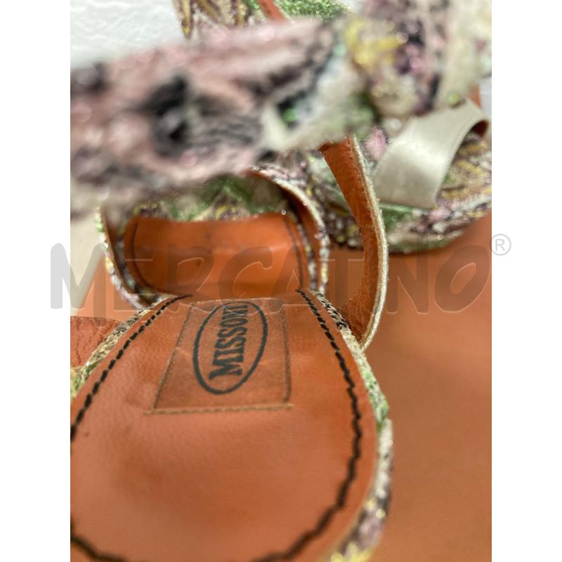 SANDALI DONNA MISSONI ZIG ZAG  | Mercatino dell'Usato Gazzada schianno 5