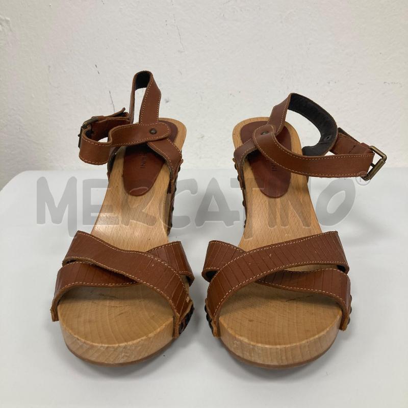 SANDALI DONNA STUDIO POLLINI MARRONI | Mercatino dell'Usato Gazzada schianno 2
