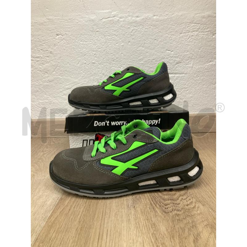SCARPE ANTINFORTUNISTICHE UPOWER GRIGIO VERDE  | Mercatino dell'Usato Gazzada schianno 1