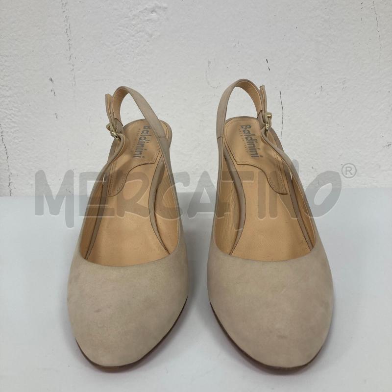 SCARPE DONNA BALDININI NUDE TACCO VERNICE ROSA | Mercatino dell'Usato Gazzada schianno 2