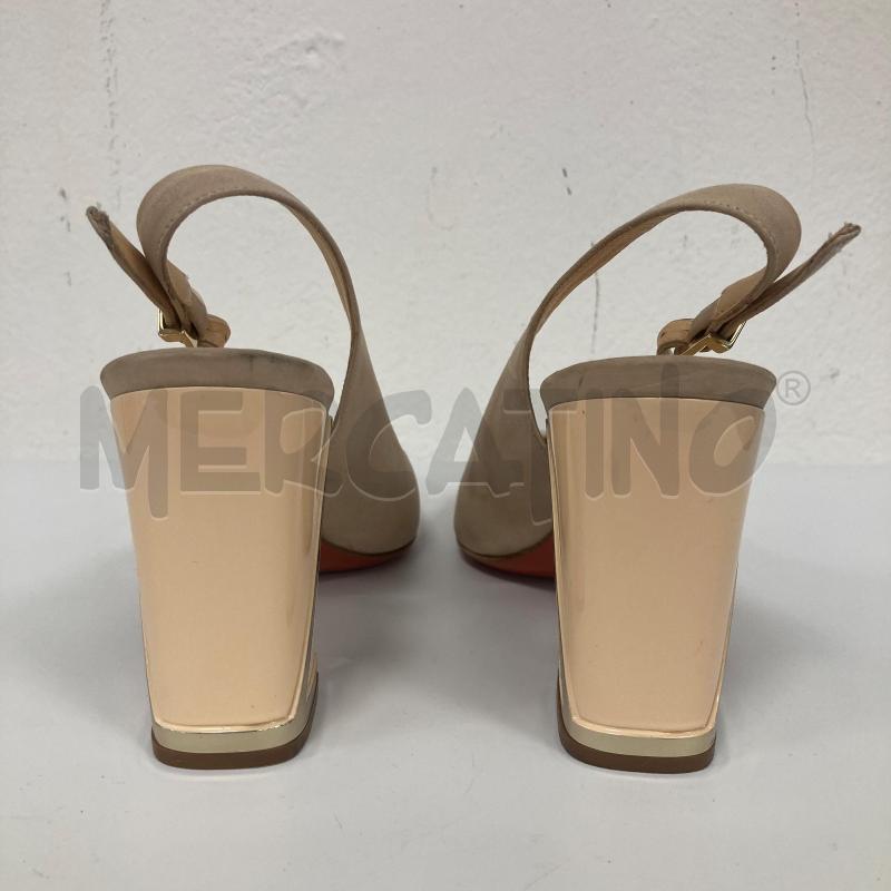SCARPE DONNA BALDININI NUDE TACCO VERNICE ROSA | Mercatino dell'Usato Gazzada schianno 3
