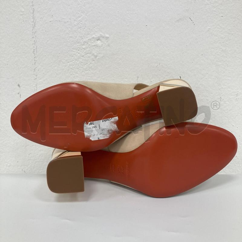 SCARPE DONNA BALDININI NUDE TACCO VERNICE ROSA | Mercatino dell'Usato Gazzada schianno 4