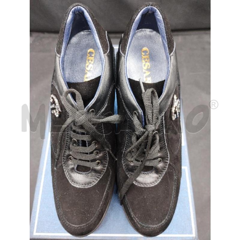 SCARPE DONNA CESARE P. NERE SCAMOSCIATE | Mercatino dell'Usato Gazzada schianno 2