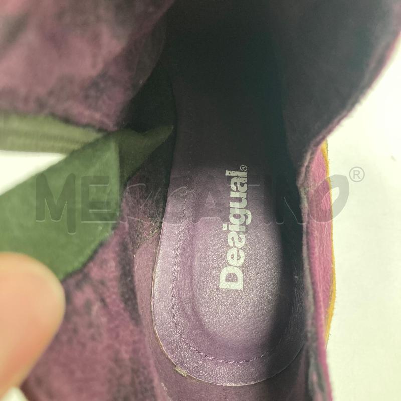 SCARPE DONNA DESIGUAL VERDI | Mercatino dell'Usato Gazzada schianno 5