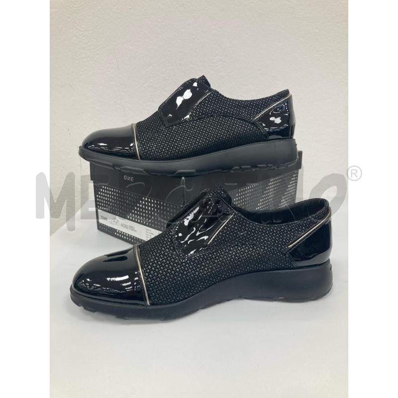 SCARPE DONNA FRATELLI ROSSETTI  BUBBLE PIOMBO VERNICE NERE | Mercatino dell'Usato Gazzada schianno 1