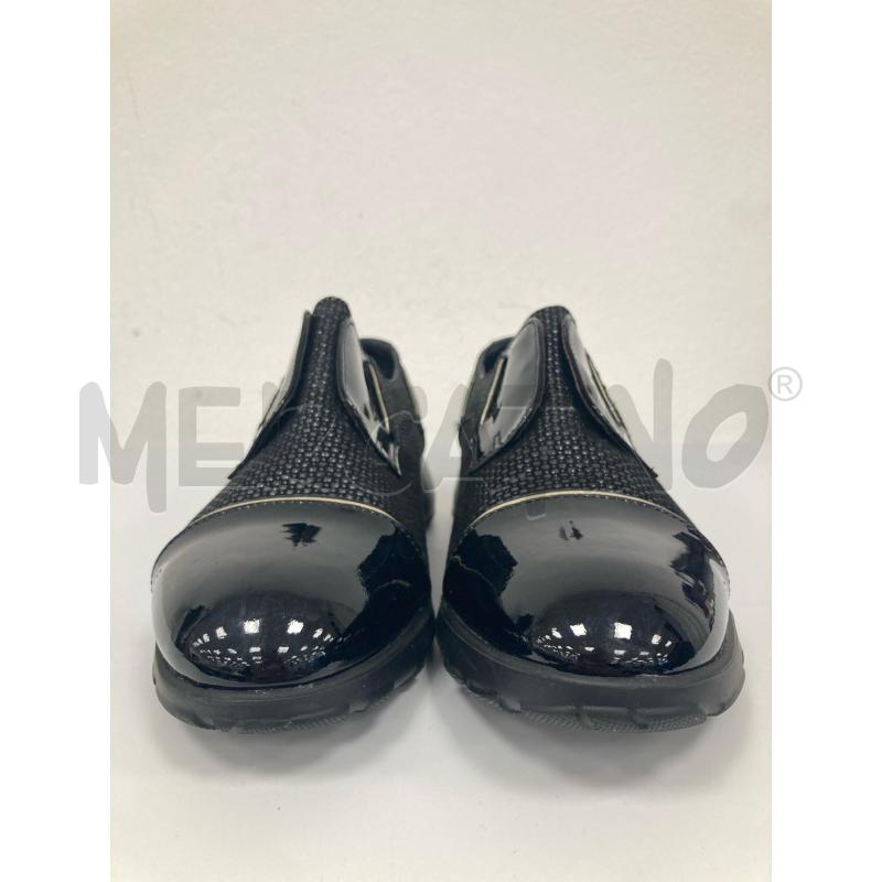 SCARPE DONNA FRATELLI ROSSETTI  BUBBLE PIOMBO VERNICE NERE | Mercatino dell'Usato Gazzada schianno 2