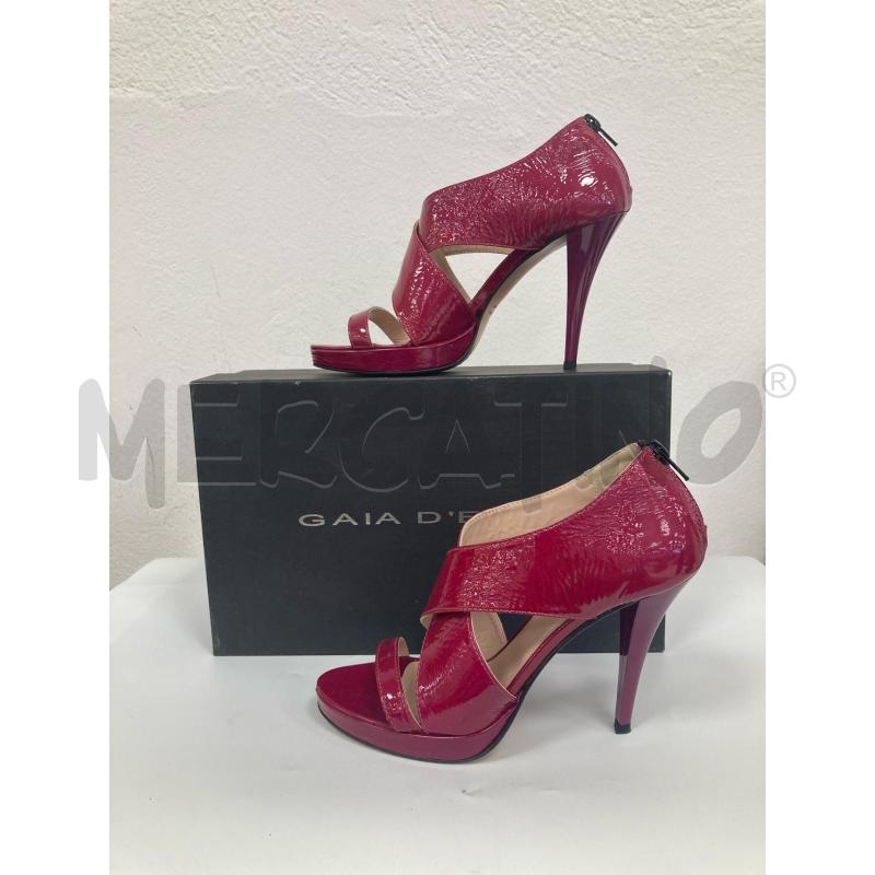 SCARPE DONNA GAIA D'ESTE FRAGOLA | Mercatino dell'Usato Gazzada schianno 1
