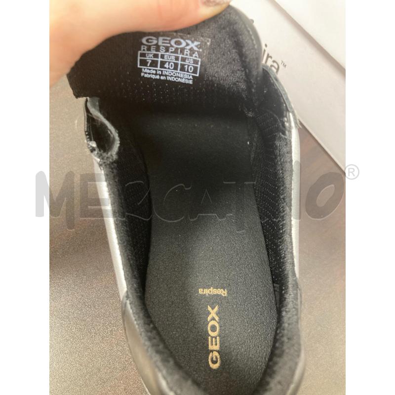 SCARPE DONNA GEOX NERA GLITTER GRIGIA | Mercatino dell'Usato Gazzada schianno 5