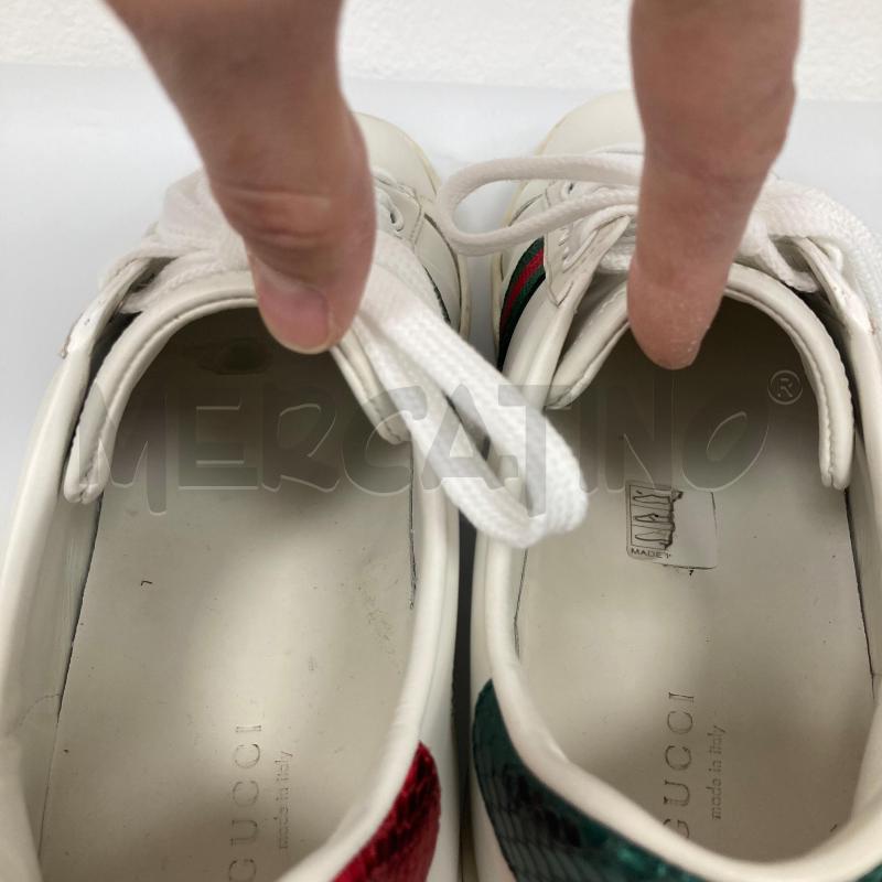 SCARPE DONNA GUCCI BIANCA  | Mercatino dell'Usato Gazzada schianno 4