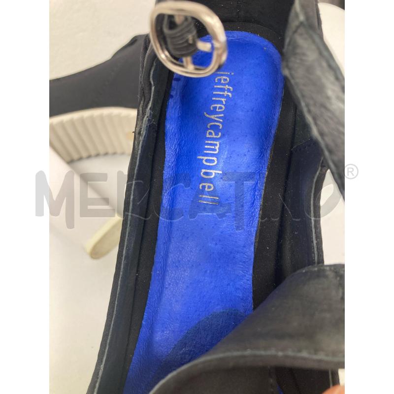 SCARPE DONNA JEFFREY CAMPBELLS NERE BIANCHE | Mercatino dell'Usato Gazzada schianno 5