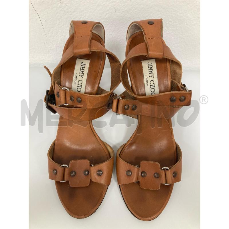 SCARPE DONNA JIMMY CHOO MARRONE | Mercatino dell'Usato Gazzada schianno 2