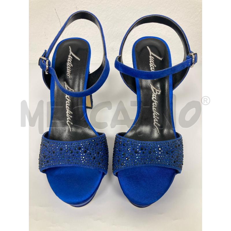SCARPE DONNA LUCIANO BARACHINI BLU BRILLANTINI | Mercatino dell'Usato Gazzada schianno 2