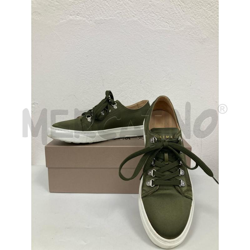 SCARPE DONNA MAIMAI RASO VERDI | Mercatino dell'Usato Gazzada schianno 1