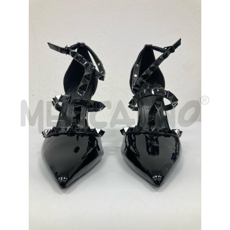 SCARPE DONNA PRIMADONNA NERE BORCHIE NUOVE | Mercatino dell'Usato Gazzada schianno 2