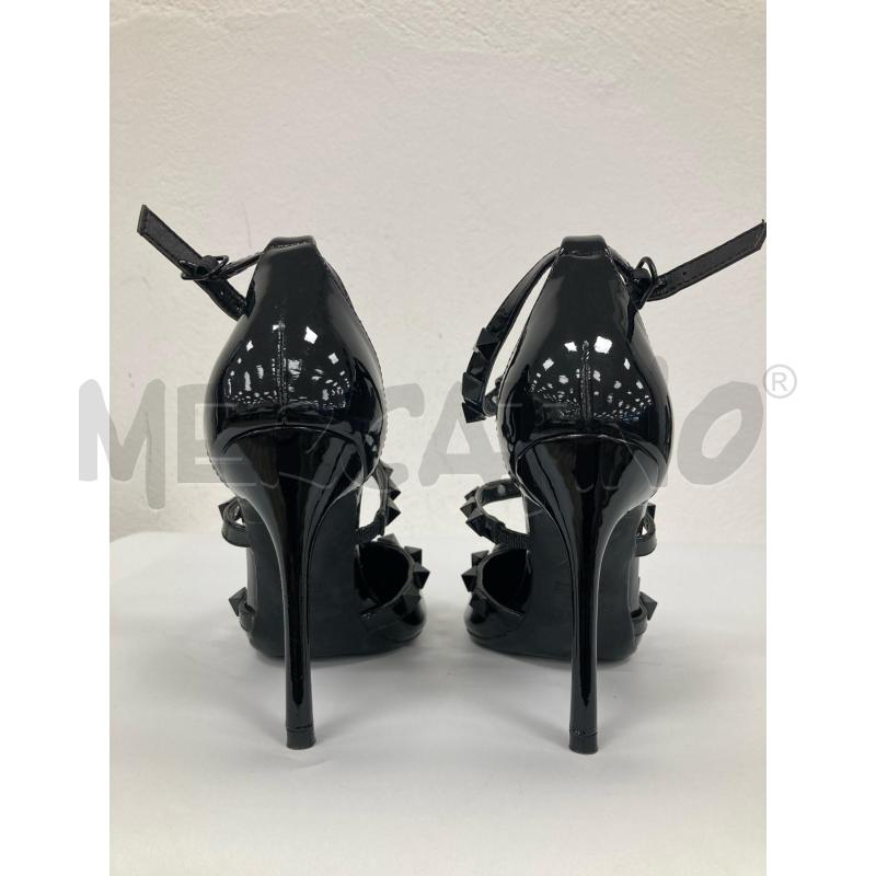 SCARPE DONNA PRIMADONNA NERE BORCHIE NUOVE | Mercatino dell'Usato Gazzada schianno 3