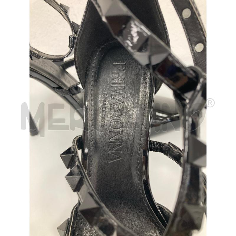 SCARPE DONNA PRIMADONNA NERE BORCHIE NUOVE | Mercatino dell'Usato Gazzada schianno 5