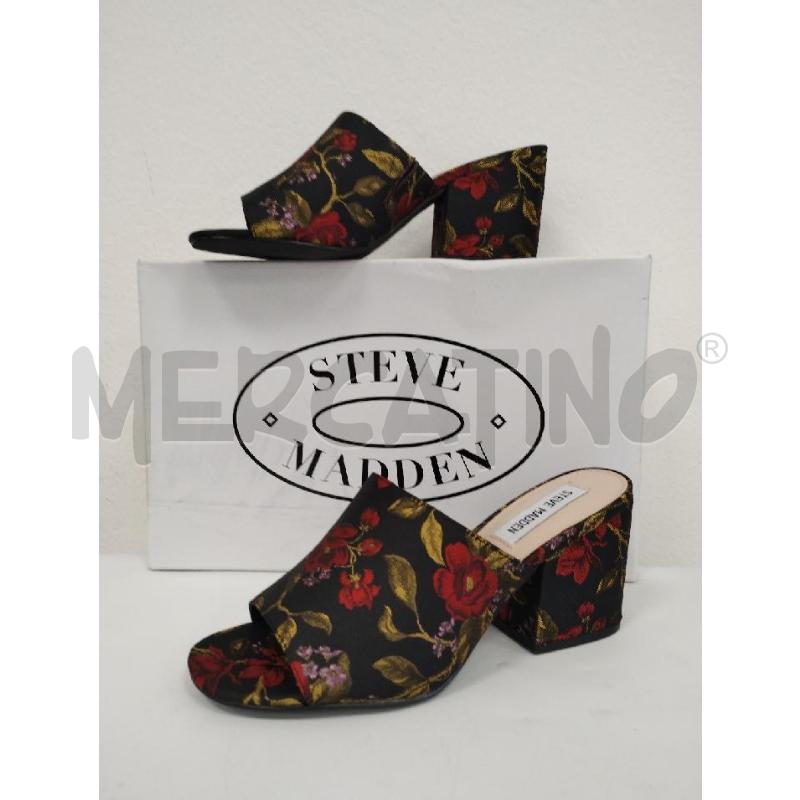 SCARPE DONNA STEVE MADDEN NERE RICAMO FIORATO | Mercatino dell'Usato Gazzada schianno 1