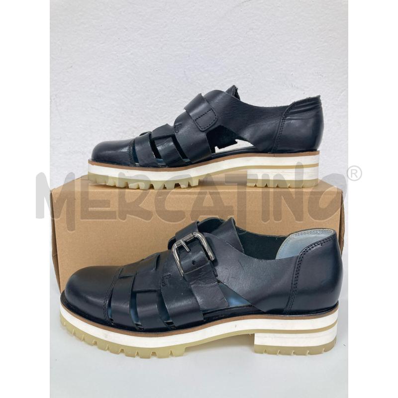 SCARPE DONNA STUDIO POLLINI NERE SUOLA GIALLA | Mercatino dell'Usato Gazzada schianno 2