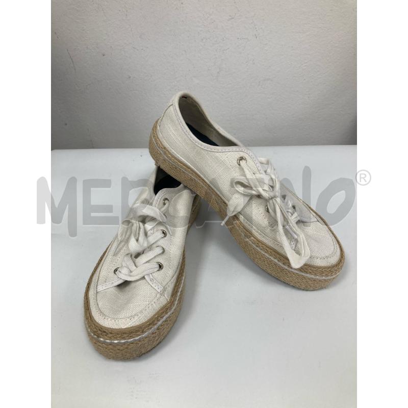 SCARPE DONNA TOMMY HILFIGER BIANCHE PARA CORDA | Mercatino dell'Usato Gazzada schianno 1