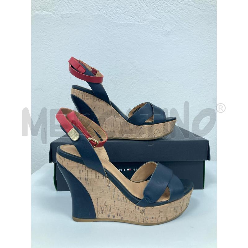 SCARPE DONNA TOMMY HILFIGER BLU ROSSA | Mercatino dell'Usato Gazzada schianno 1