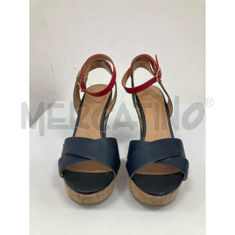 SCARPE DONNA TOMMY HILFIGER BLU ROSSA | Mercatino dell'Usato Gazzada schianno 2