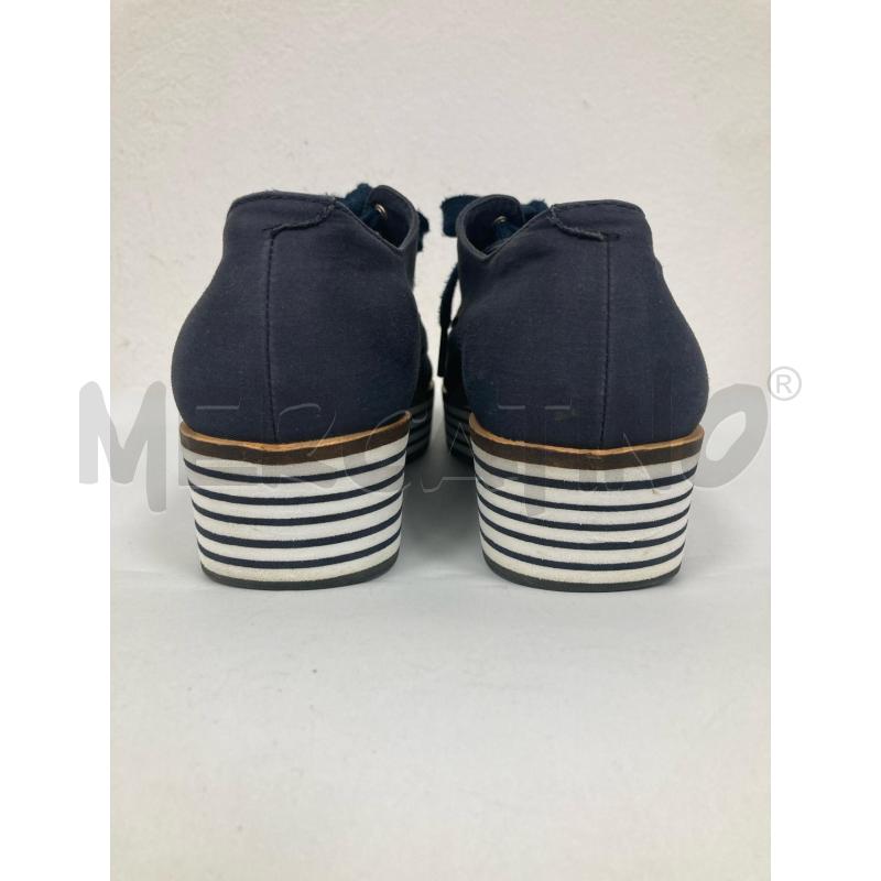 SCARPE DONNA TOMMY HILFIGER BLU ZEPPA | Mercatino dell'Usato Gazzada schianno 3