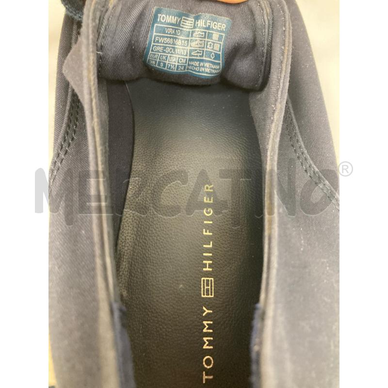 SCARPE DONNA TOMMY HILFIGER BLU ZEPPA | Mercatino dell'Usato Gazzada schianno 5