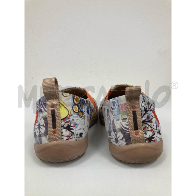 SCARPE DONNA UIN BEIGE GATTI DISEGNATI A MANO | Mercatino dell'Usato Gazzada schianno 3