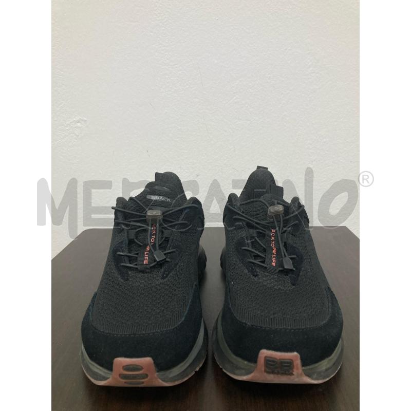 SCARPE ORTOPEDICHE NERE BE BACK MOVE ON  | Mercatino dell'Usato Gazzada schianno 2