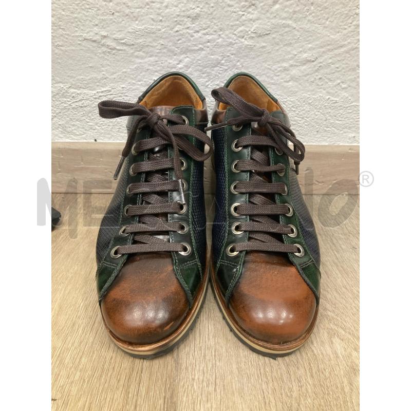 SCARPE SEE RENEE MARRONE VERDE BLU  | Mercatino dell'Usato Gazzada schianno 1