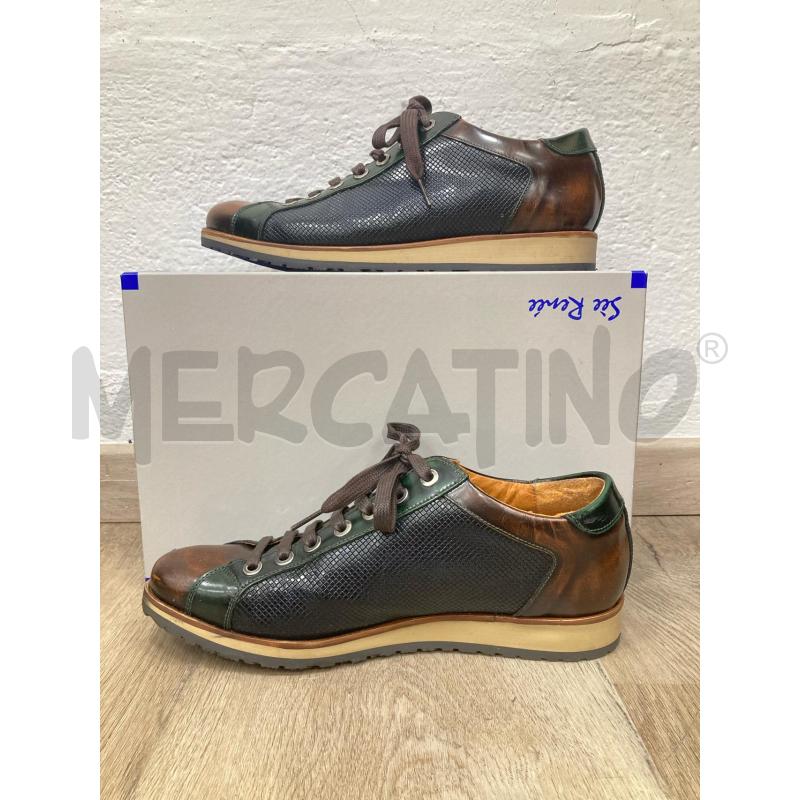 SCARPE SEE RENEE MARRONE VERDE BLU  | Mercatino dell'Usato Gazzada schianno 2