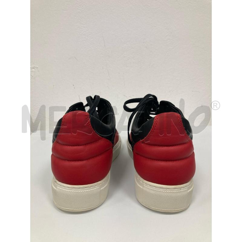 SCARPE UOMO BARNEYS NERE ROSSE | Mercatino dell'Usato Gazzada schianno 3