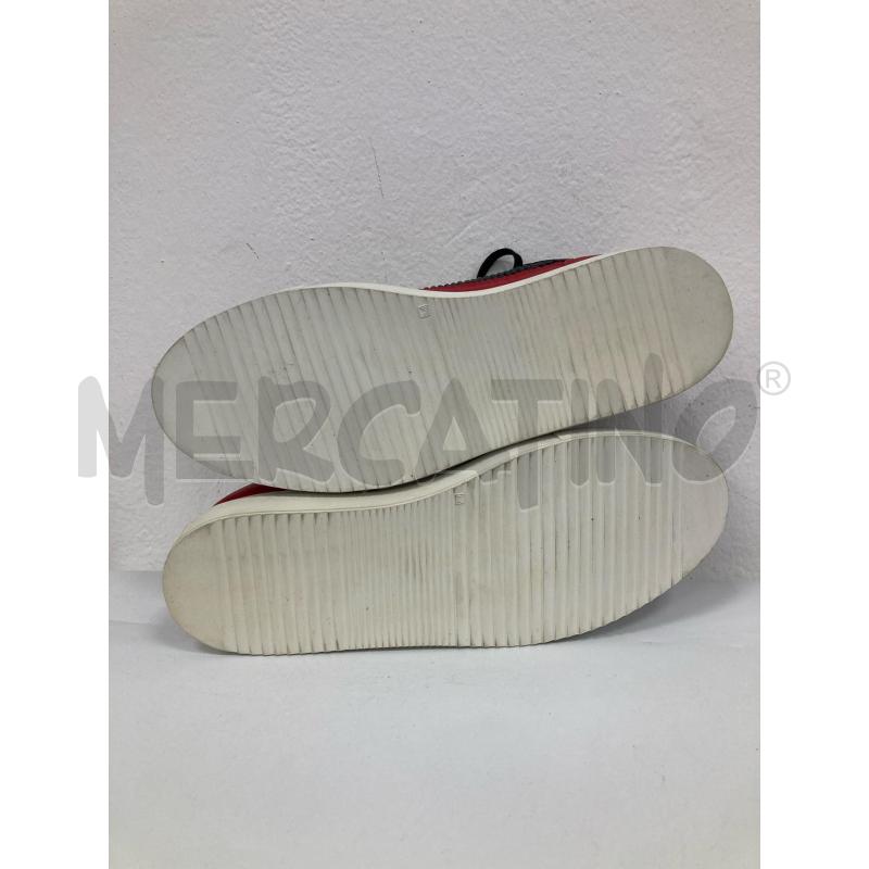 SCARPE UOMO BARNEYS NERE ROSSE | Mercatino dell'Usato Gazzada schianno 4