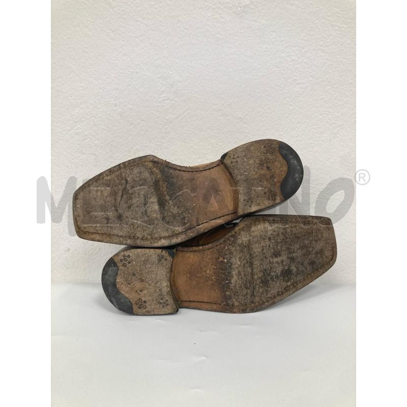 SCARPE UOMO PELLE BEIGE FATTE A MANO  | Mercatino dell'Usato Gazzada schianno 4