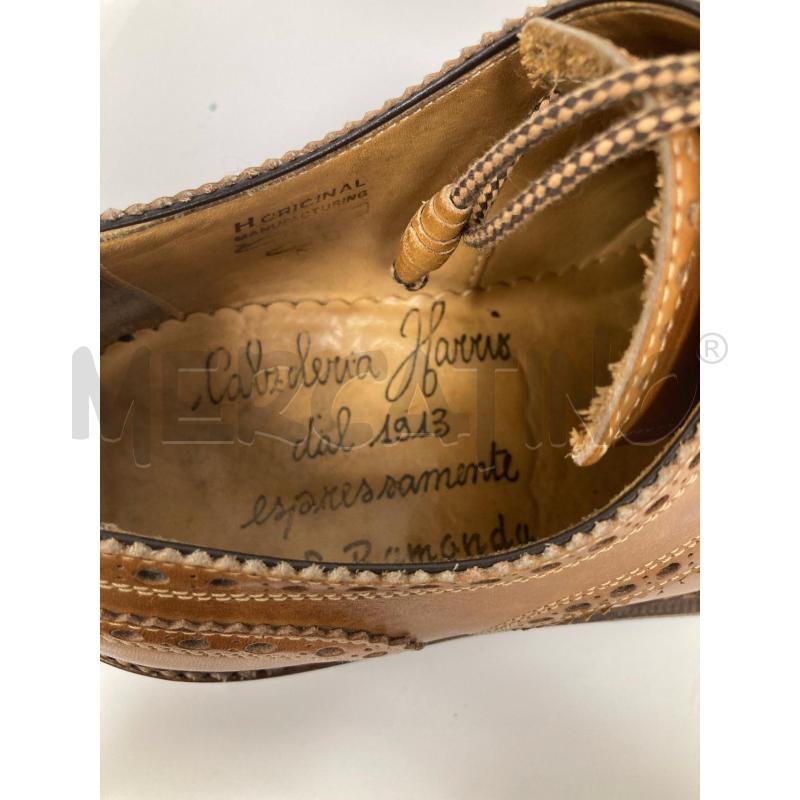 SCARPE UOMO PELLE BEIGE FATTE A MANO  | Mercatino dell'Usato Gazzada schianno 5