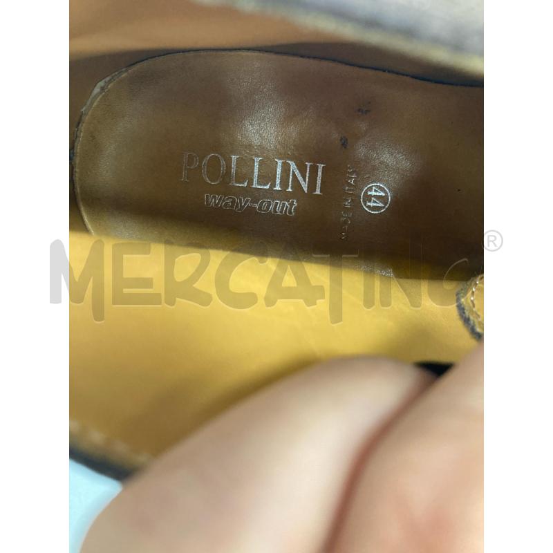 SCARPE UOMO POLLINI MARRONI | Mercatino dell'Usato Gazzada schianno 5